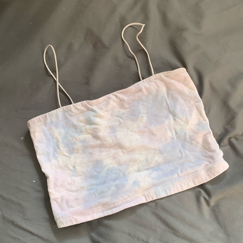 Tie dye crop top